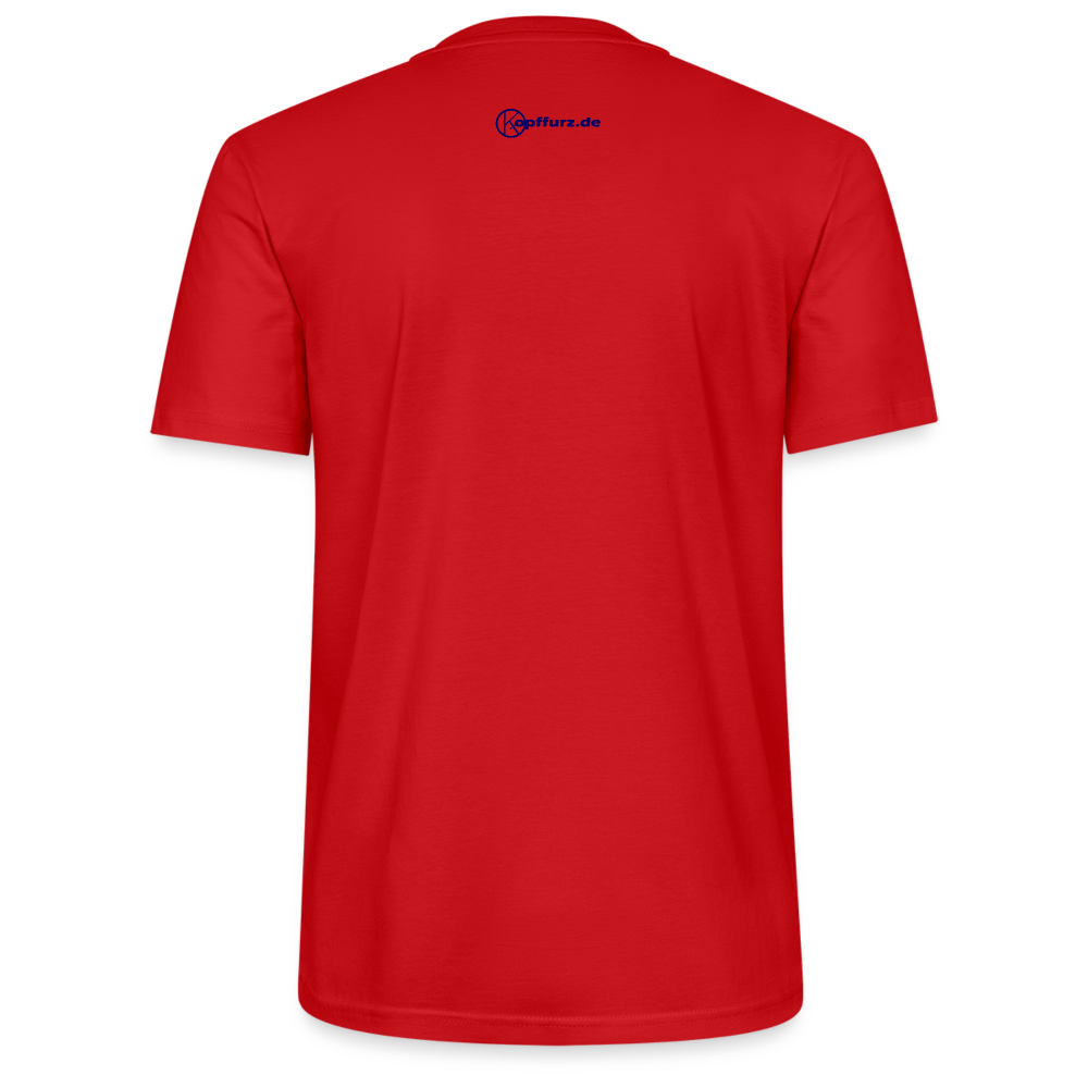 dein puls in meinem herz - Stanley/Stella Unisex T-Shirt CRAFTER - Rot