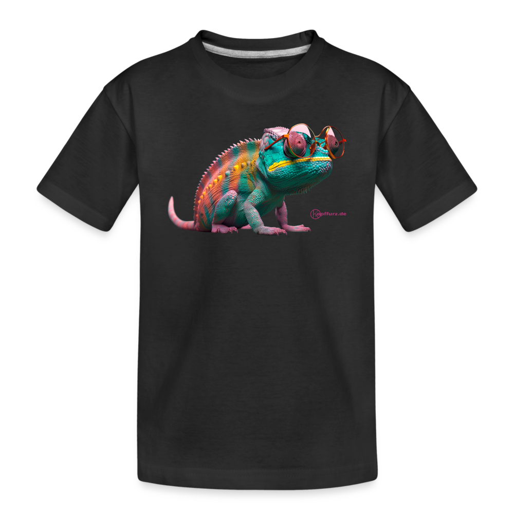Kinder Premium Bio T-Shirt - Schwarz