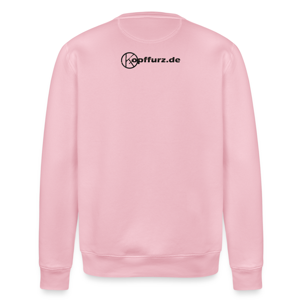 GIN - good times begin - Stanley/Stella Unisex Bio-Sweatshirt ROLLER - Hellrosa
