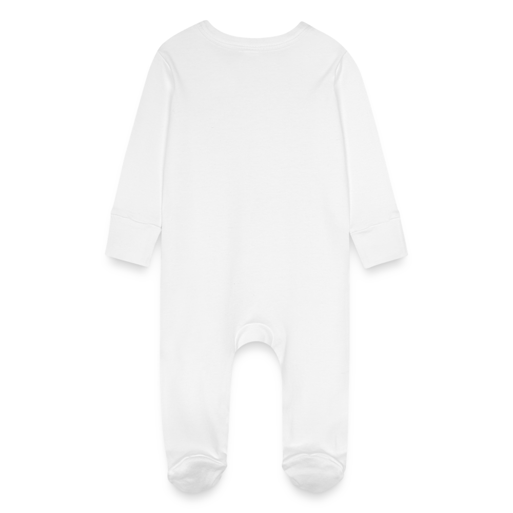 dein puls in meinem herz - Baby Schlafanzug/Strampler - Weiß