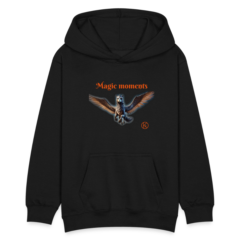 hippogreif-magic - Teenager Hoodie - Schwarz