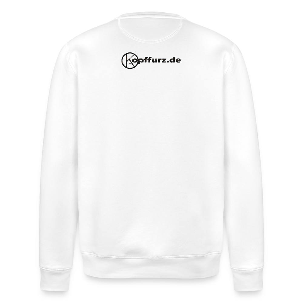 GIN - good times begin - Stanley/Stella Unisex Bio-Sweatshirt ROLLER - Weiß