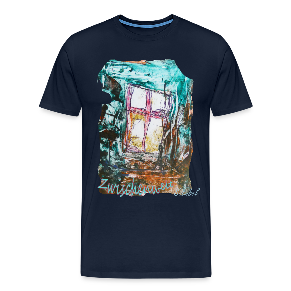 Zwischenwelt - eibelartig - Männer Premium T-Shirt - Navy