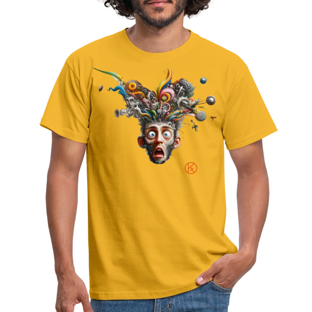 Showroom - Männer T-Shirt Gildan - Gelb