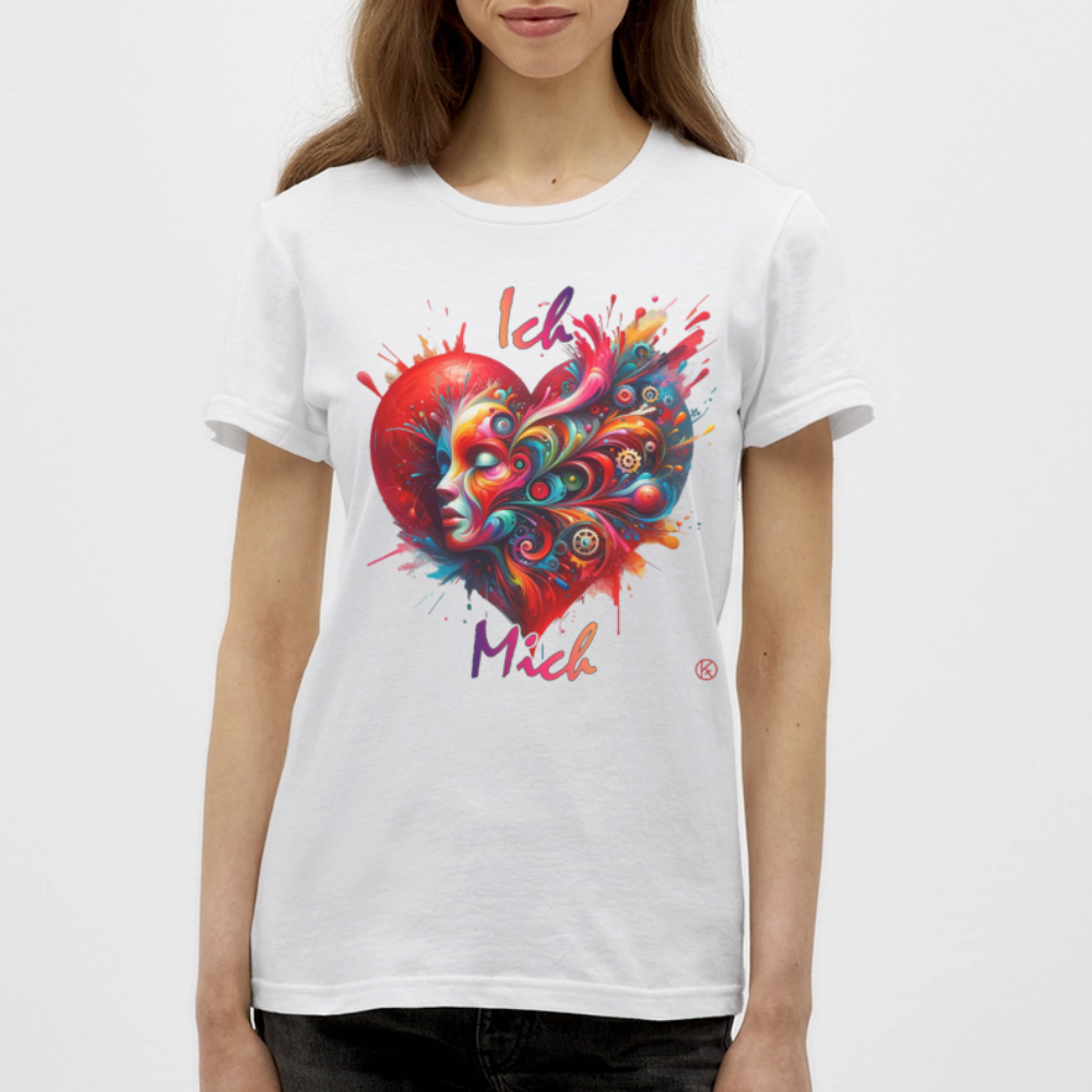 Ich liebe mich - Frauen T-Shirt - Weiß