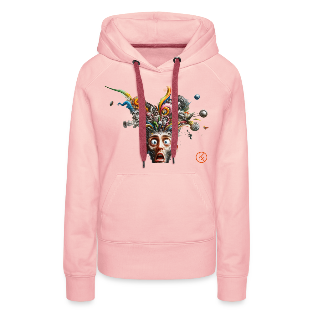 Showroom - Frauen Premium Hoodie Spreadshirt - Kristallrosa