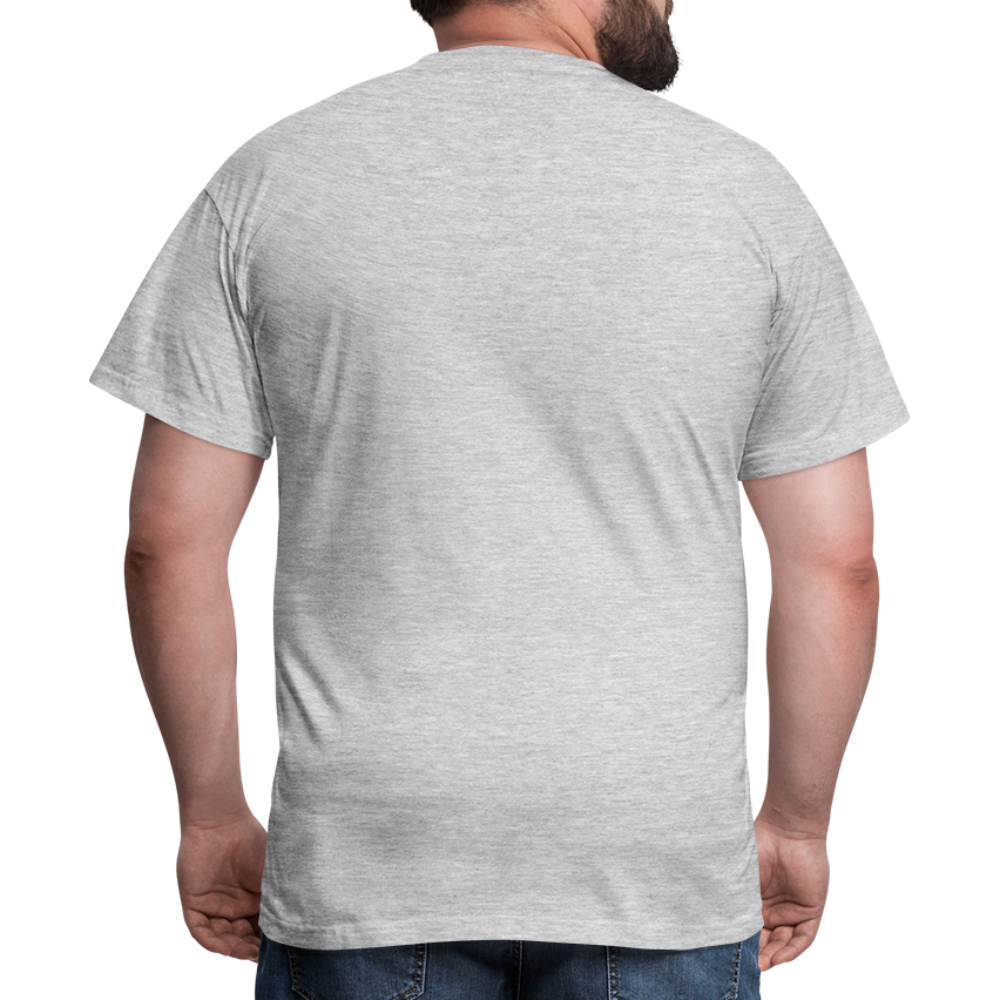 haben will-Geldscheißer - witzig - Männer T-Shirt Gildan - Grau meliert