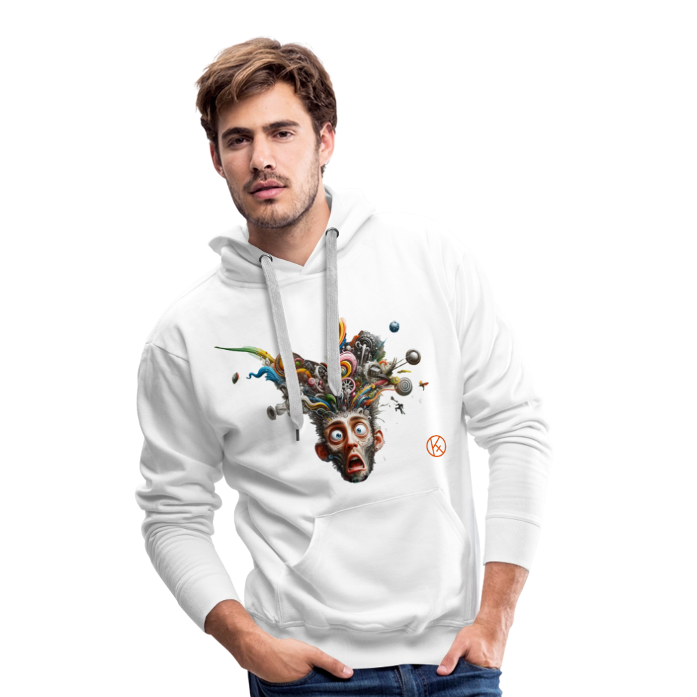 Showroom - Männer Premium Hoodie Spreadshirt - Weiß