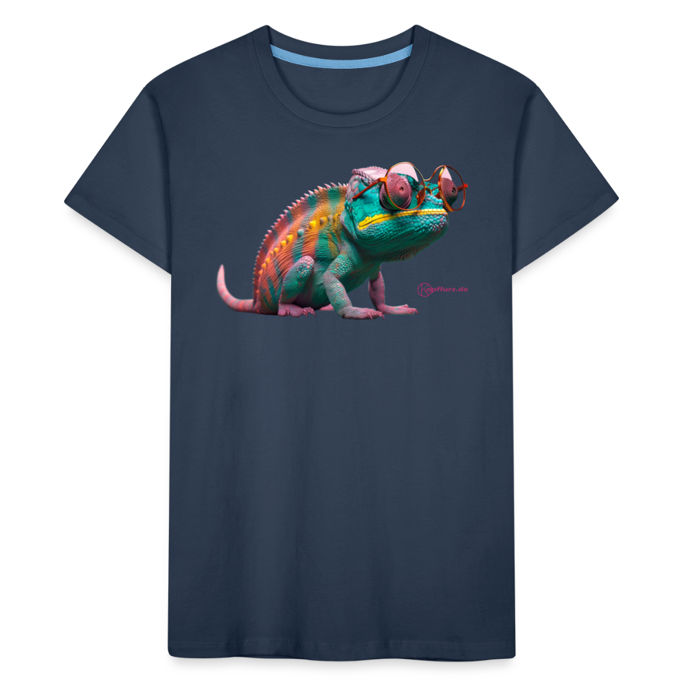 Kinder Premium Bio T-Shirt - Navy