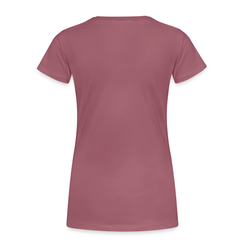 crazy - witzig - Frauen Premium T-Shirt Spreadshirt - Malve