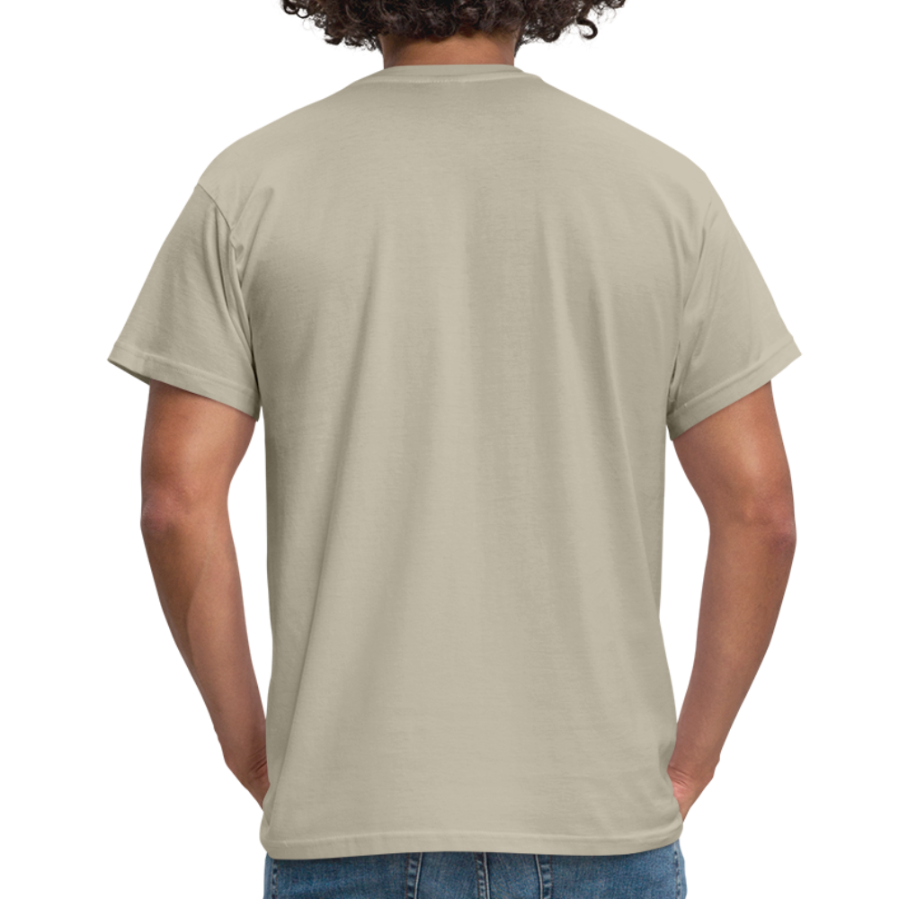 hä? - witzig - Männer T-Shirt - Sandbeige