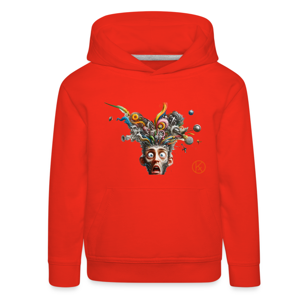 Showroom - Kinder Premium Hoodie Spreadshirt - Rot