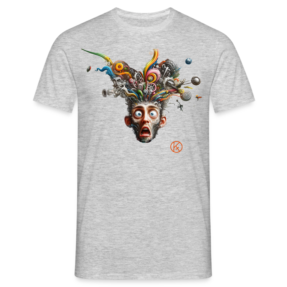 Showroom - Männer T-Shirt Gildan - Grau meliert