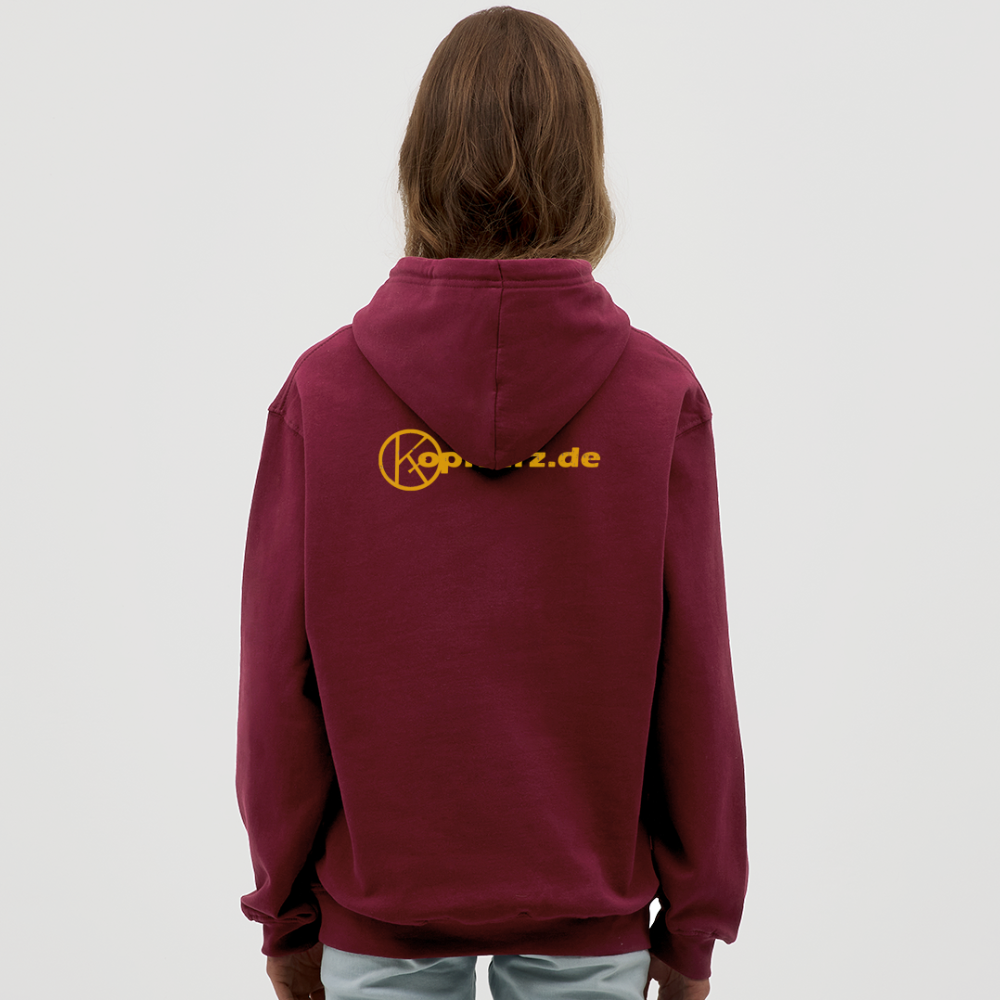 take a look into your heart - Unisex Hoodie - Bordeaux