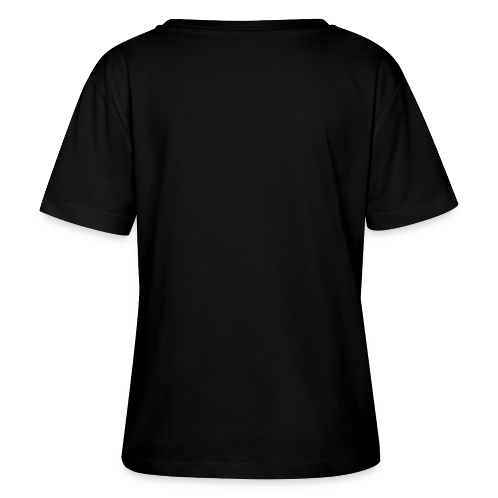 TuLips - eibelartig - Stanley/Stella Relaxed Rundhals Frauen Bio-T-Shirt SERENA - Schwarz