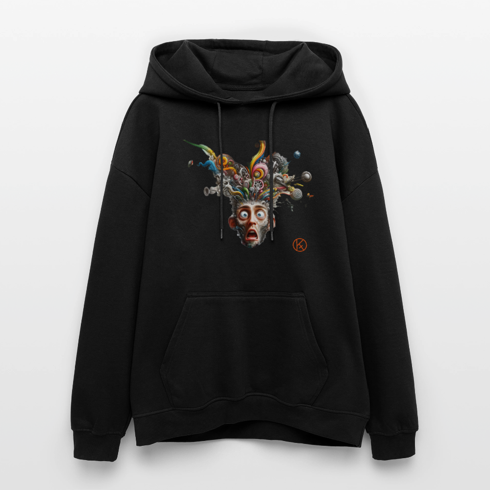 Showroom - Oversized Unisex Hoodie Build your Brand - Schwarz