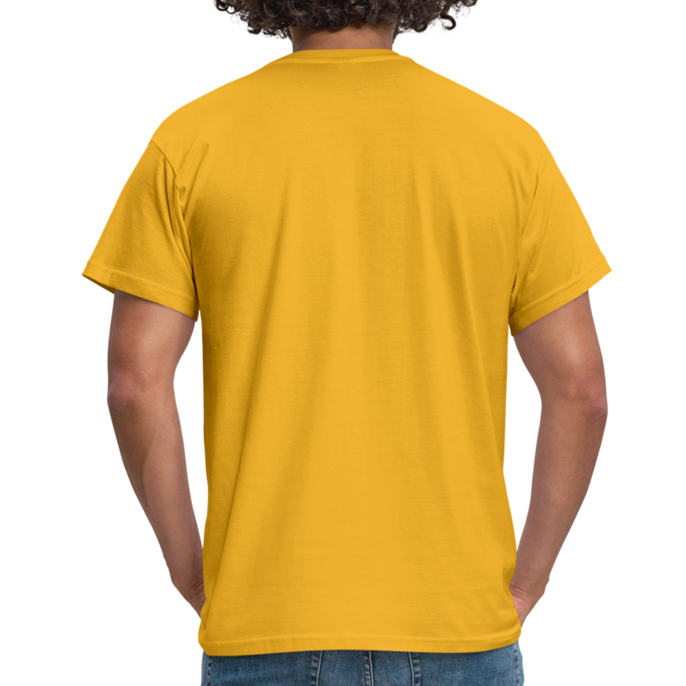hä? - witzig - Männer T-Shirt - Gelb