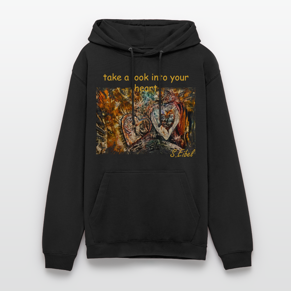 take a look into your heart - Unisex Hoodie - Schwarz