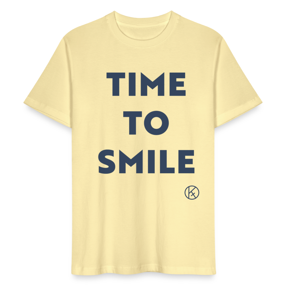 Time to smile - Stanley/Stella Unisex T-Shirt CRAFTER - Creme