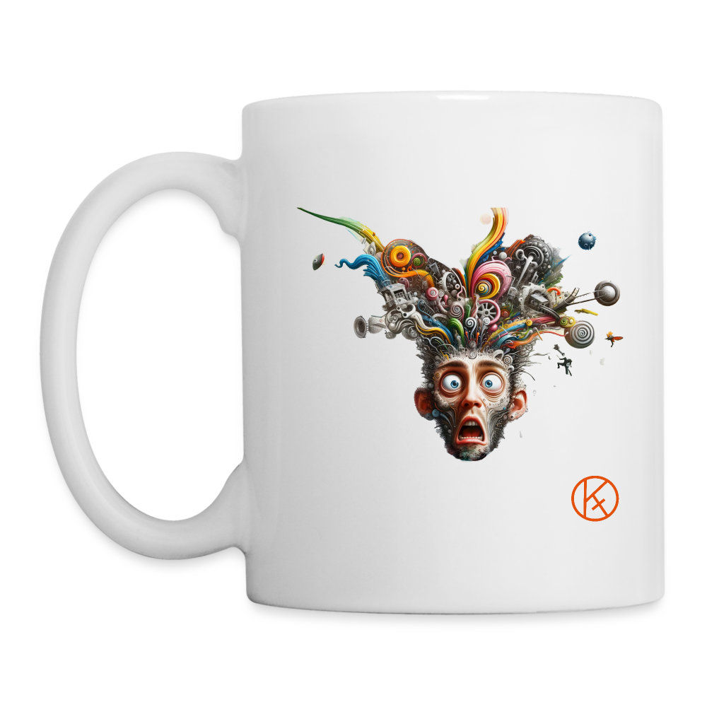 Kopffurz-frei - Tasse - Weiß