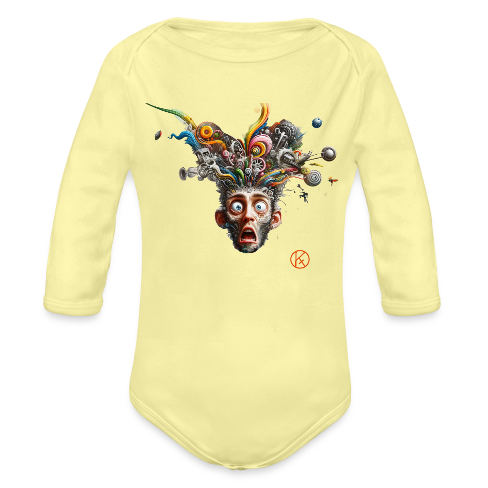 Showroom - Baby Bio-Langarm-Body - Hellgelb