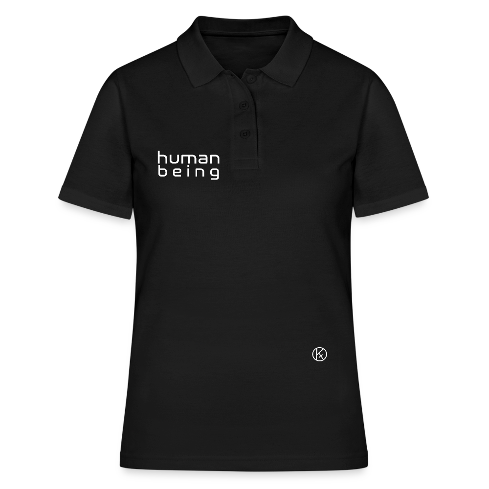 Frauen Polo Shirt - Schwarz