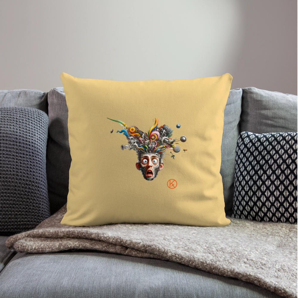 Showroom - Sofakissen mit Füllung 44 x 44 cm - Hellgelb