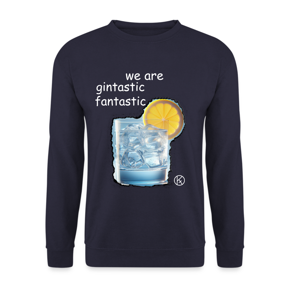 Gintastic-fantastic-gin - Unisex Pullover - Navy