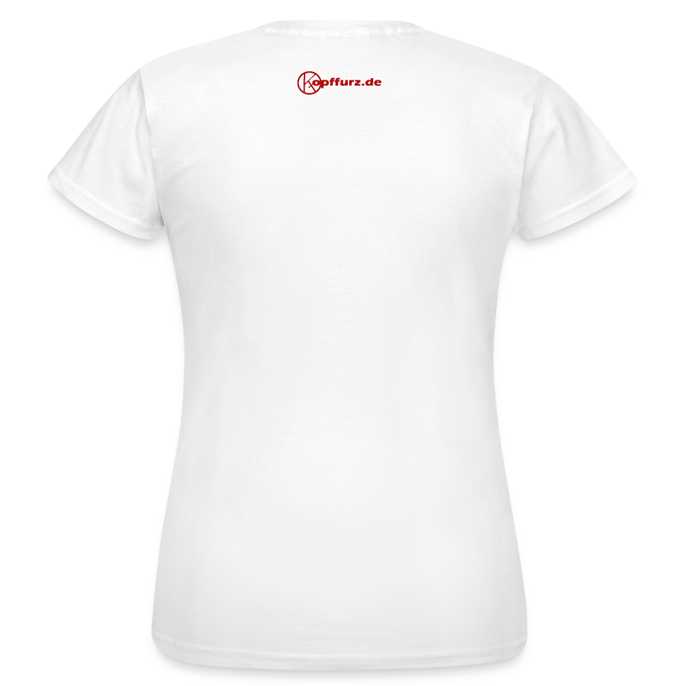 Autofahrt - tierisches - witzig - Frauen T-Shirt - Weiß