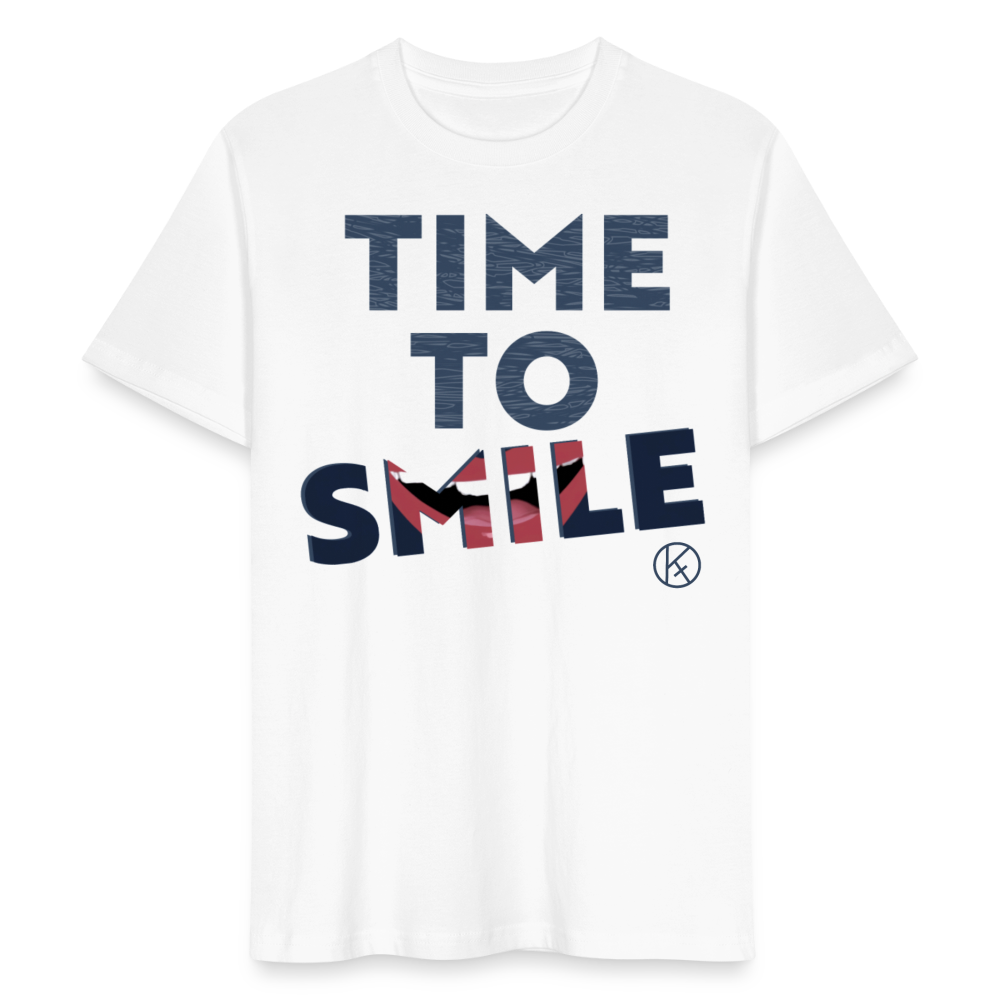 Time to smile - Stanley/Stella Unisex T-Shirt CRAFTER Stanley Stella - Weiß