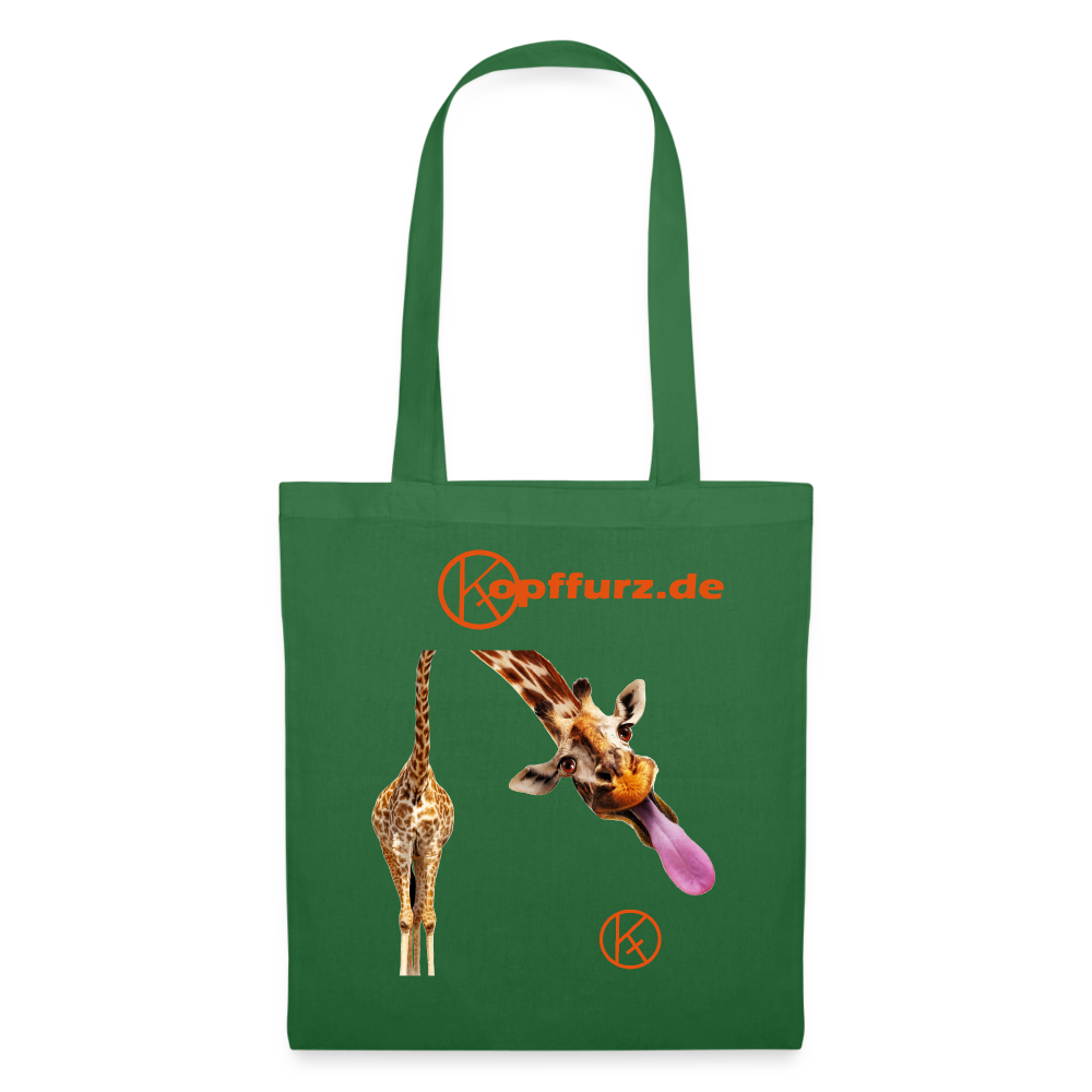 lecker-giraffe - tierisches - Stoffbeutel - Fichte