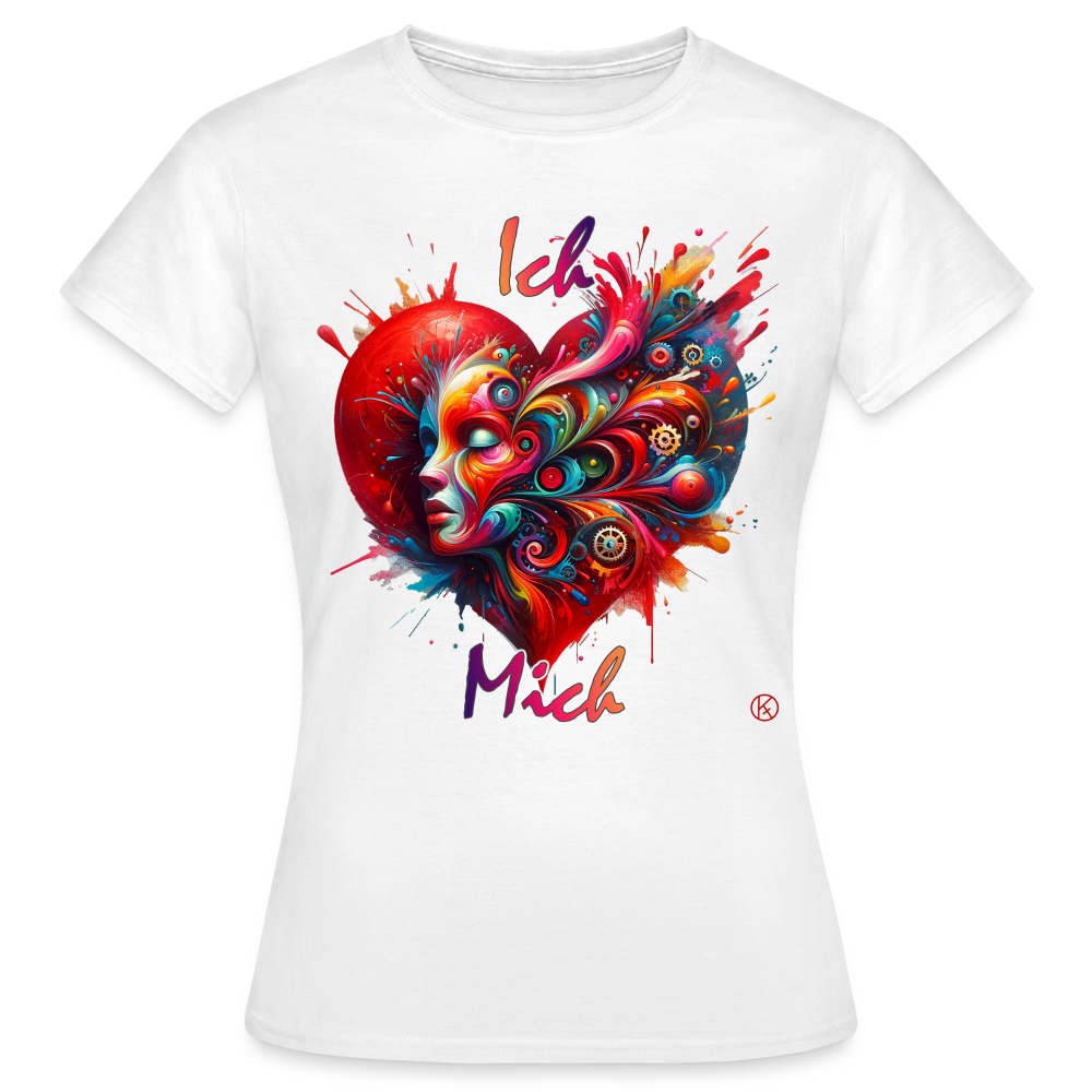 Ich liebe mich - Frauen T-Shirt - Weiß