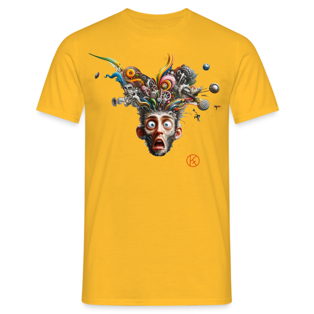 Showroom - Männer T-Shirt Gildan - Gelb