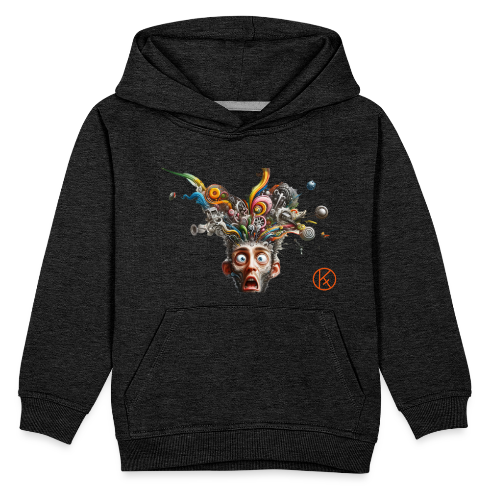 Showroom - Kinder Premium Hoodie Spreadshirt - Anthrazit