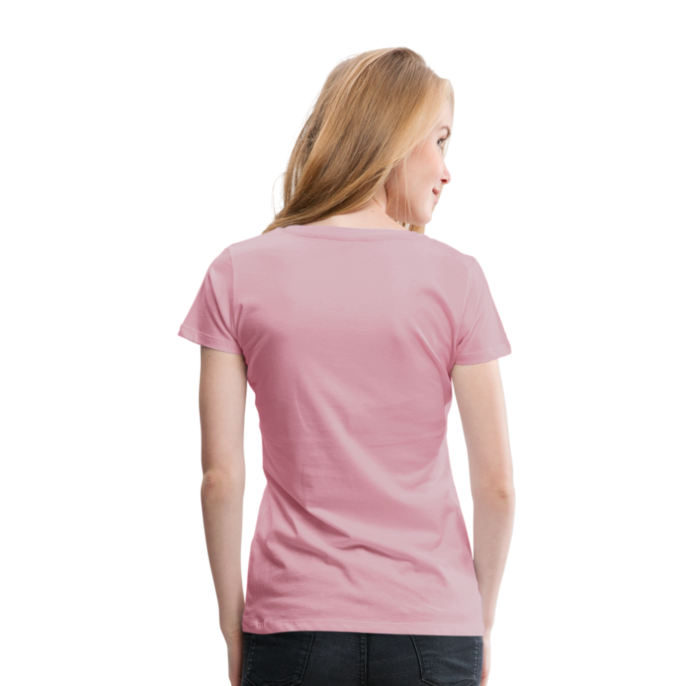 crazy - witzig - Frauen Premium T-Shirt Spreadshirt - Hellrosa