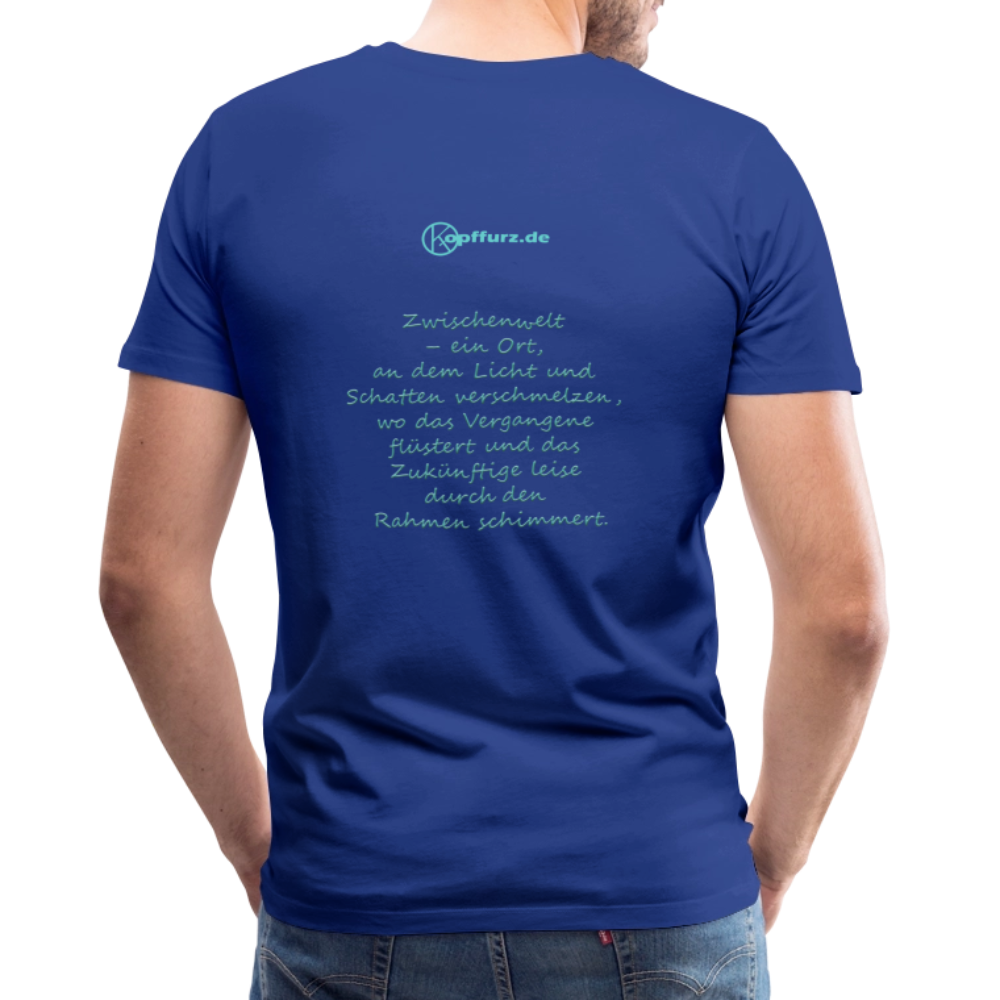 Zwischenwelt - eibelartig - Männer Premium T-Shirt - Königsblau