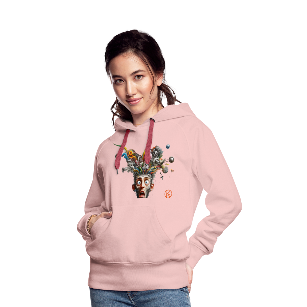 Showroom - Frauen Premium Hoodie Spreadshirt - Kristallrosa