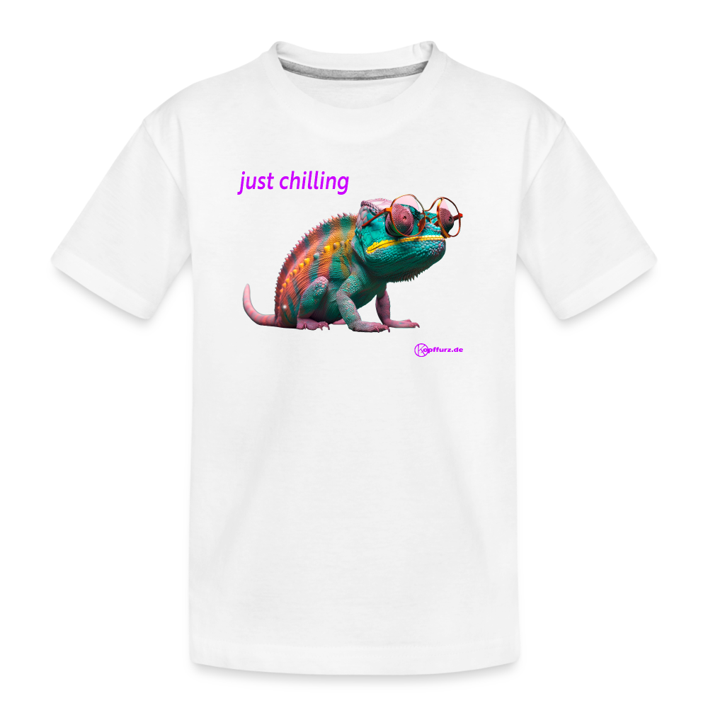 Teenager Premium Bio T-Shirt - Weiß