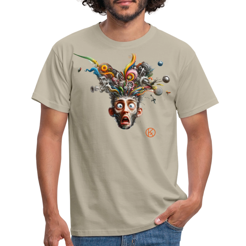 Showroom - Männer T-Shirt Gildan - Sandbeige