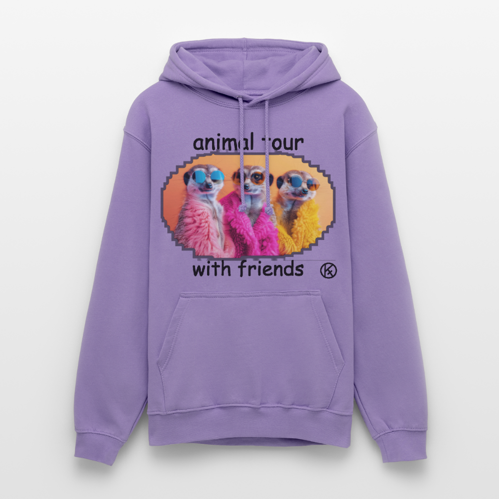 animal on tour-friends - tierisches - Unisex Hoodie - Lavendel