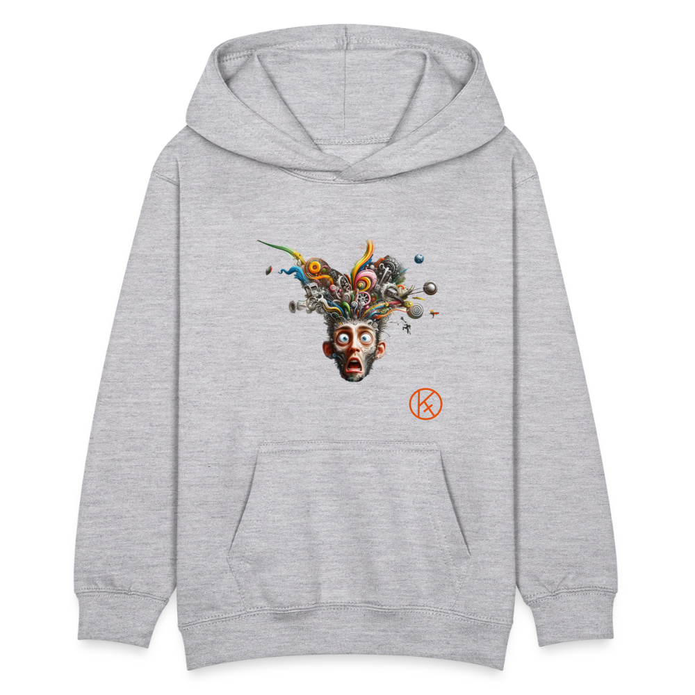 Showroom - Teenager Hoodie - Hellgrau meliert
