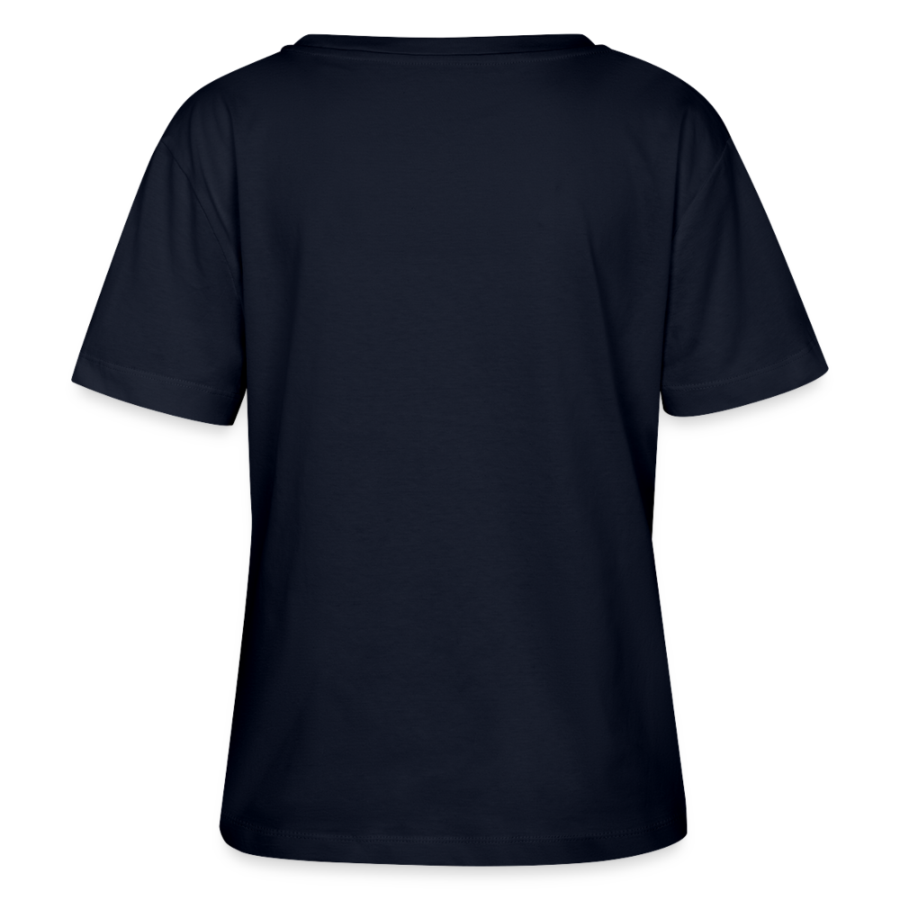 TuLips - eibelartig - Stanley/Stella Relaxed Rundhals Frauen Bio-T-Shirt SERENA - Navy