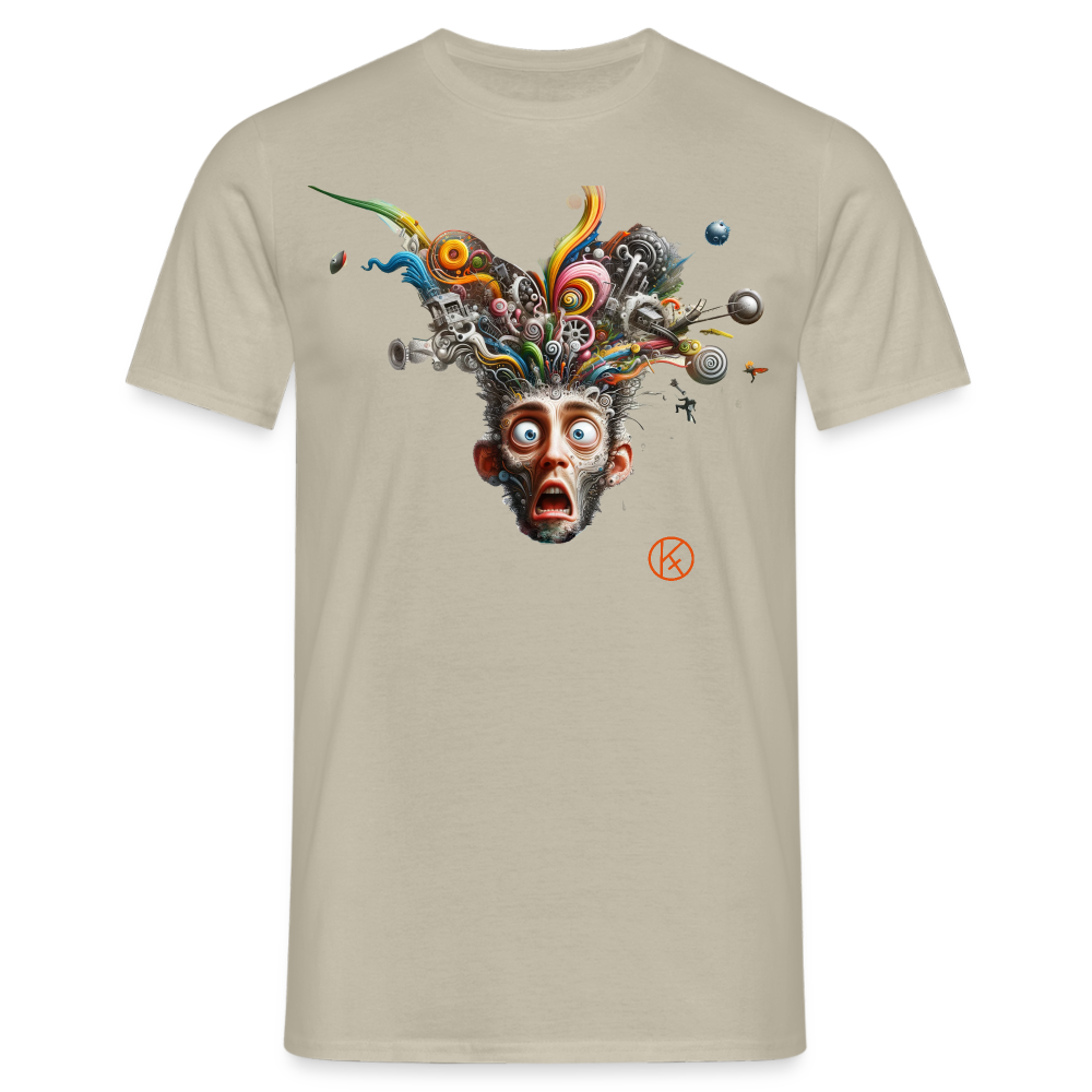 Showroom - Männer T-Shirt Gildan - Sandbeige