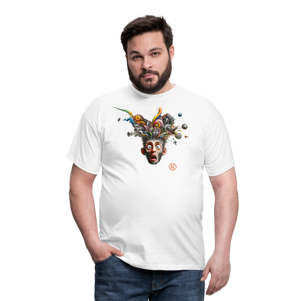 Showroom - Männer T-Shirt Gildan - Weiß