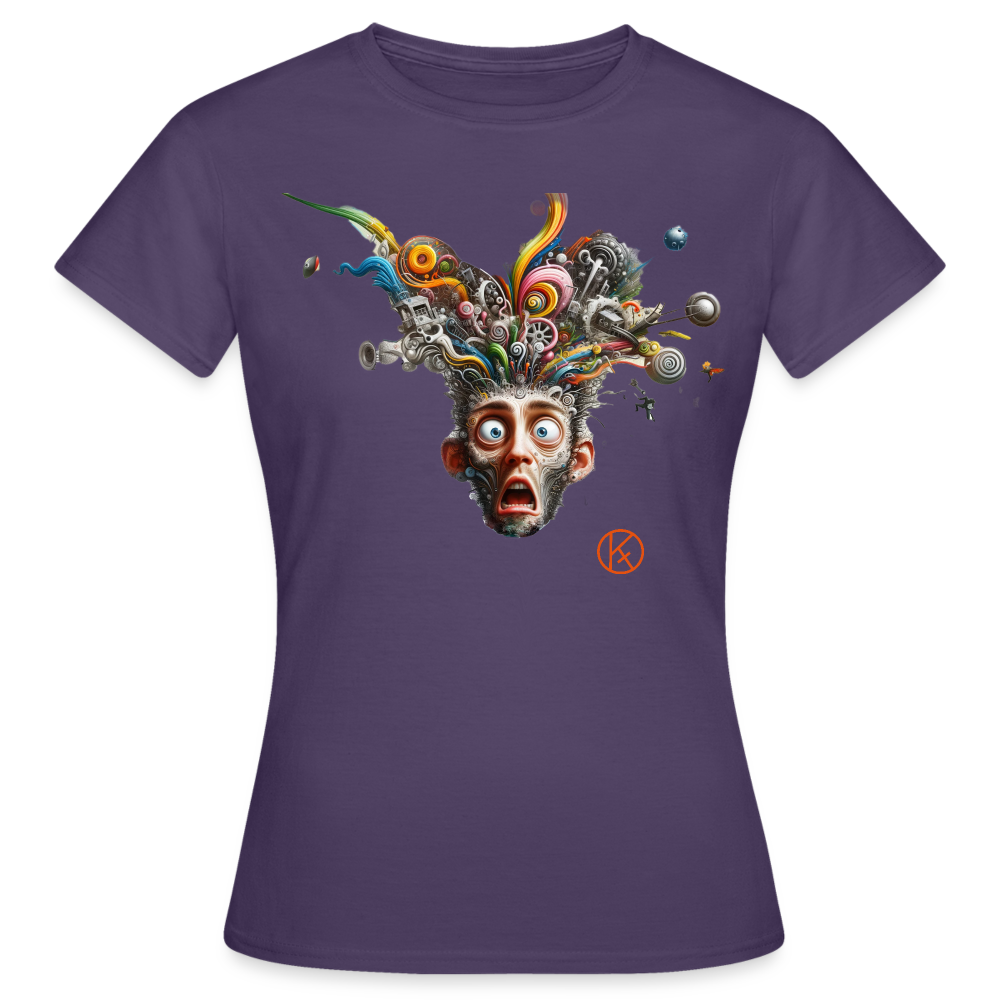 Showroom - Frauen T-Shirt Gildan - Dunkellila