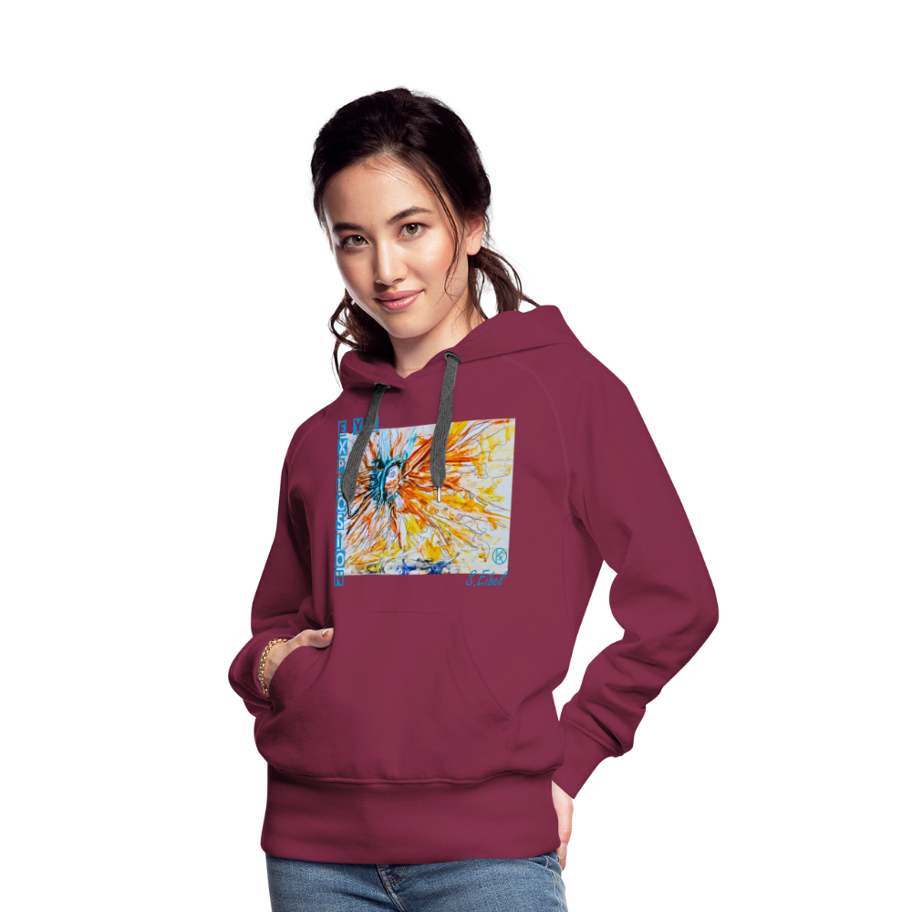 Eye Explosion - eibelartig - Frauen Premium Hoodie - Bordeaux