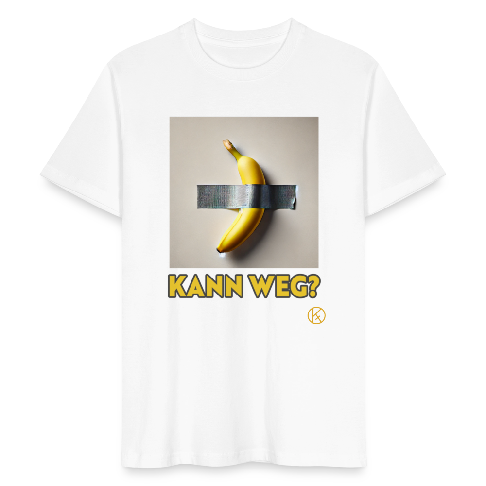 banane-kann-weg? - Stanley/Stella Unisex T-Shirt CRAFTER - Weiß