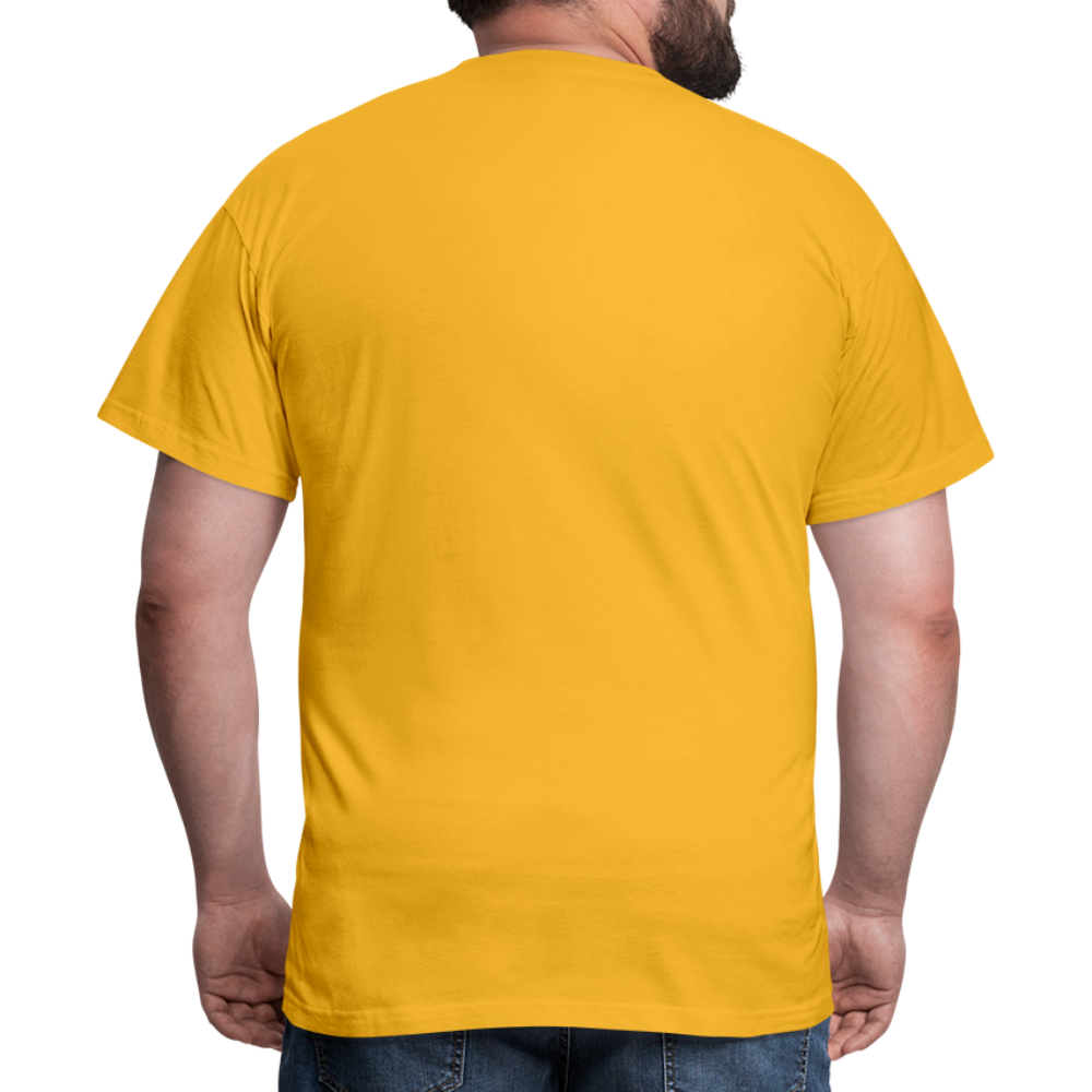 haben will-Geldscheißer - witzig - Männer T-Shirt Gildan - Gelb