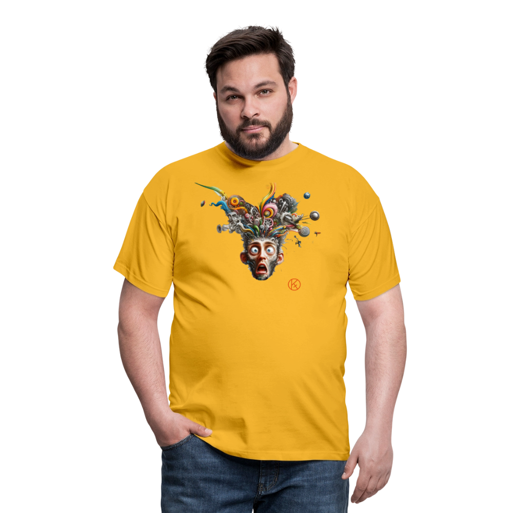 Showroom - Männer T-Shirt Gildan - Gelb