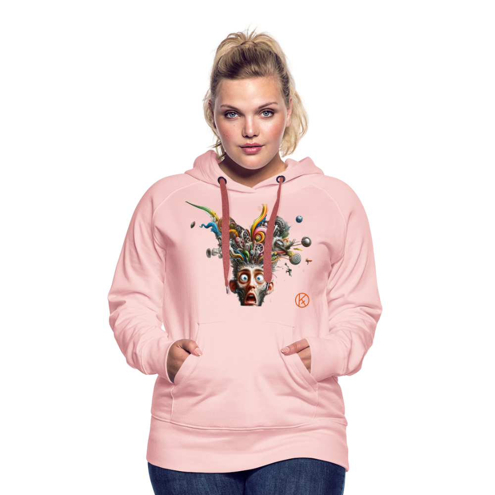 Showroom - Frauen Premium Hoodie Spreadshirt - Kristallrosa